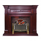 Каминокомплект Luxemburg - Темная вишня с электрическим очагом Rothesay Каминокомплект Luxemburg - Темная вишня с электрическим очагом Rothesay