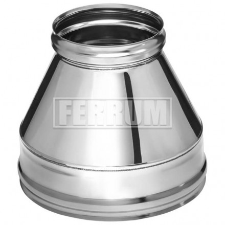 Сэндвич конус (НЕРЖ-430/0,5-НЕРЖ-420/0,5) d-150/210 (Ferrum GS)