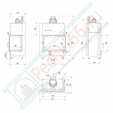 Стальная топка MBA/P/BS (Kratki)