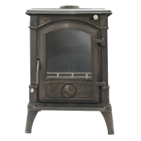 Чугунная печь-камин SVEN BRONZE (LK)