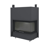 Каминная топка CFR 1000G правая, серый шамот (Stav)