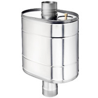 Натрубный бак для воды (НЕРЖ-439/0,8мм) 80 л, d-115 (УМК)