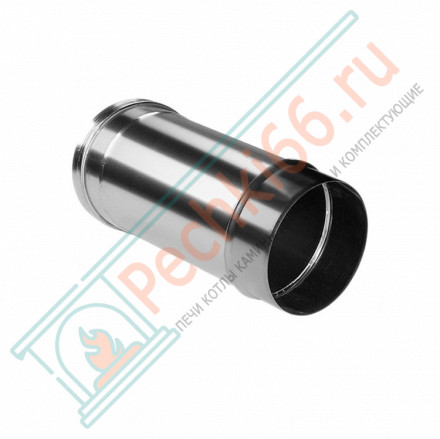 Труба прямая L=250 без изол (НЕРЖ-321/0,5) d-115 (Дымок-Lux)