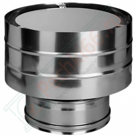 Дефлектор на трубу с изол (НЕРЖ-439/0,5-НЕРЖ-439/0,5) d-150/230 (Дымок) в Иркутске