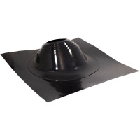 Проходка кровли Мастер Флеш RES №2B (д.178-330 мм, 885x710 мм), черный, угловой (No name)