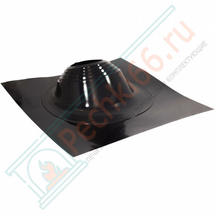 Проходка кровли Мастер Флеш RES №2B (д.178-330 мм, 885x710 мм), черный, угловой (No name)