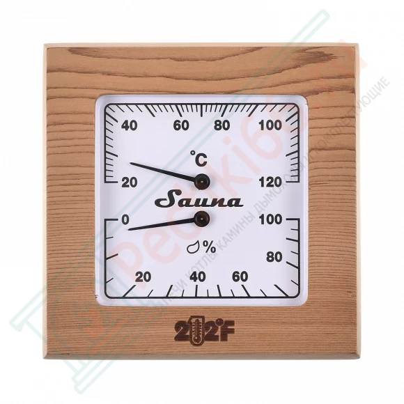 Термогигрометр 11-R квадрат, канадский кедр (212F) в Иркутске