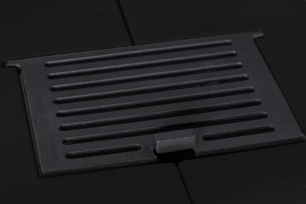 Топка ВЕГА 800 TB туннельная черный шамот (Экокамин)