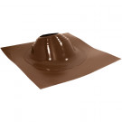 Проходка кровли Мастер Флеш RES №2B (д.178-330 мм, 885x710 мм), коричневый, угловой (No name)