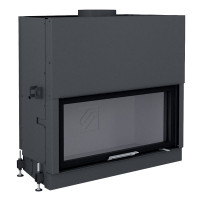 Каминная топка HF 1100G (16:9), серый шамот (Stav)