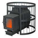 Чугунная печь для бани ПароВар 18 сетка-прут К201 (FireWay) до 18 м3 Чугунная печь для бани ПароВар 18 сетка-прут К201 (FireWay) до 18 м3