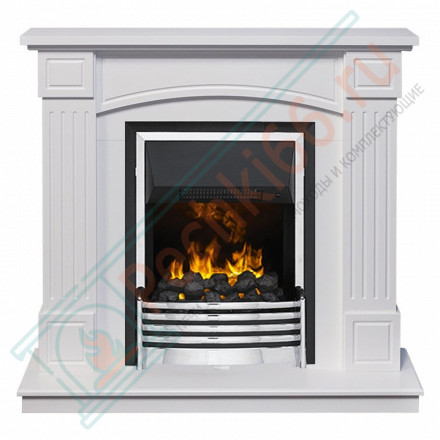 Каминокомплект Boston - Белый (Высота 925см) с элетроочагом Flagstaff (Dimplex)