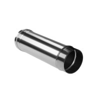 Труба прямая L=500 без изол (НЕРЖ-321/0,8) d-250 (Дымок-Lux)