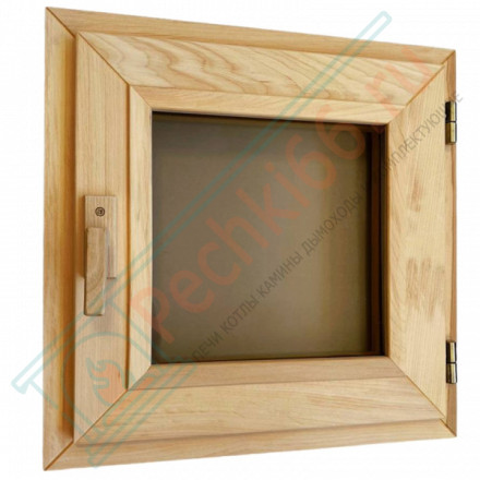 Окно 60x60, стекло бронза, Ольха (Woodson)