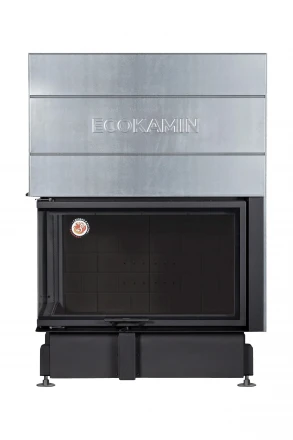 Топка Дельта 1000 LB два стекла левая черный шамот (Экокамин)