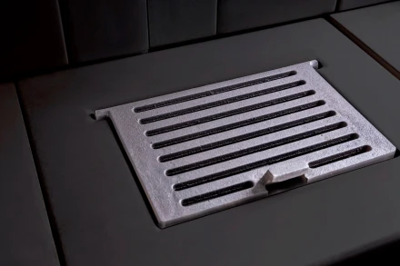 Топка Дельта 1000 LB два стекла левая черный шамот (Экокамин)