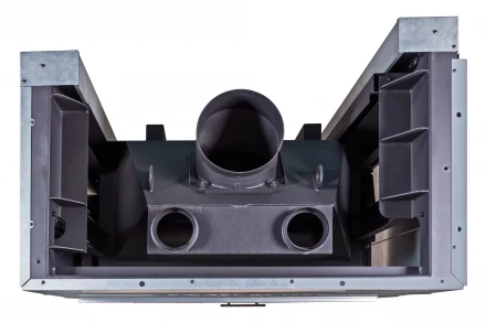 Топка Дельта 1000 LB два стекла левая черный шамот (Экокамин)