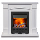 Каминокомплект Boston - Белый (Высота 925см) с электроочагом Danville Black FB2 (Dimplex)